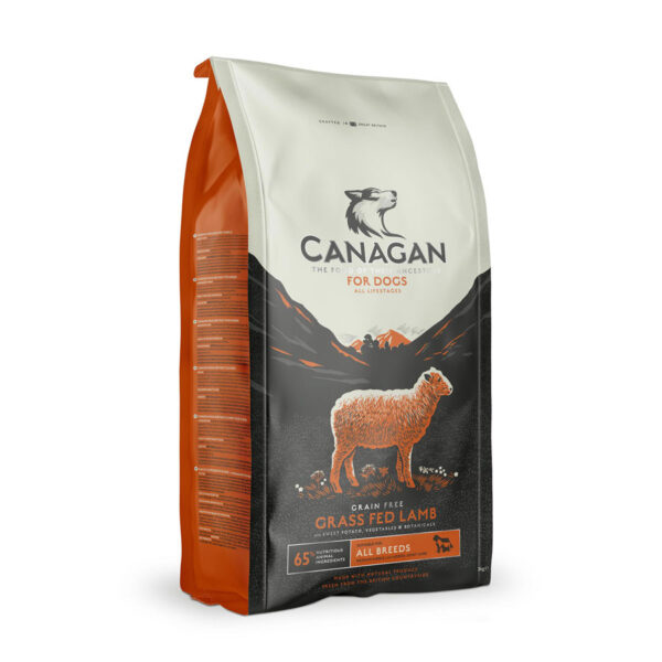 Canagan Complete Dry Dog Food Grass Fed Lamb