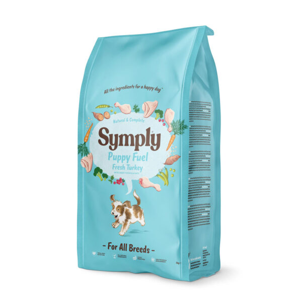 Symply Complete Dry Dog Food Puppy Fuel Turkey