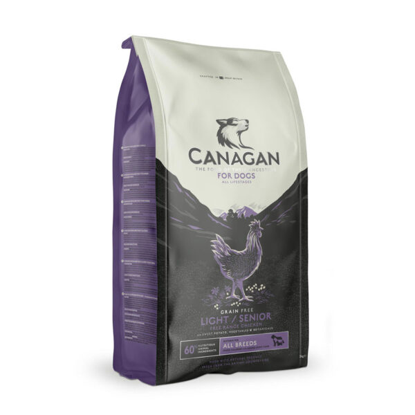 Canagan Complete Dry Dog Food Light/Senior Chicken