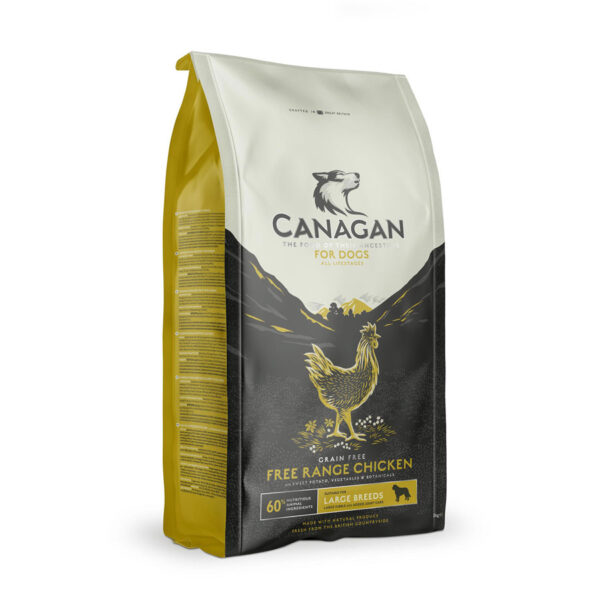 Canagan Complete Dry Dog Food Large Breed Free Run Chicken