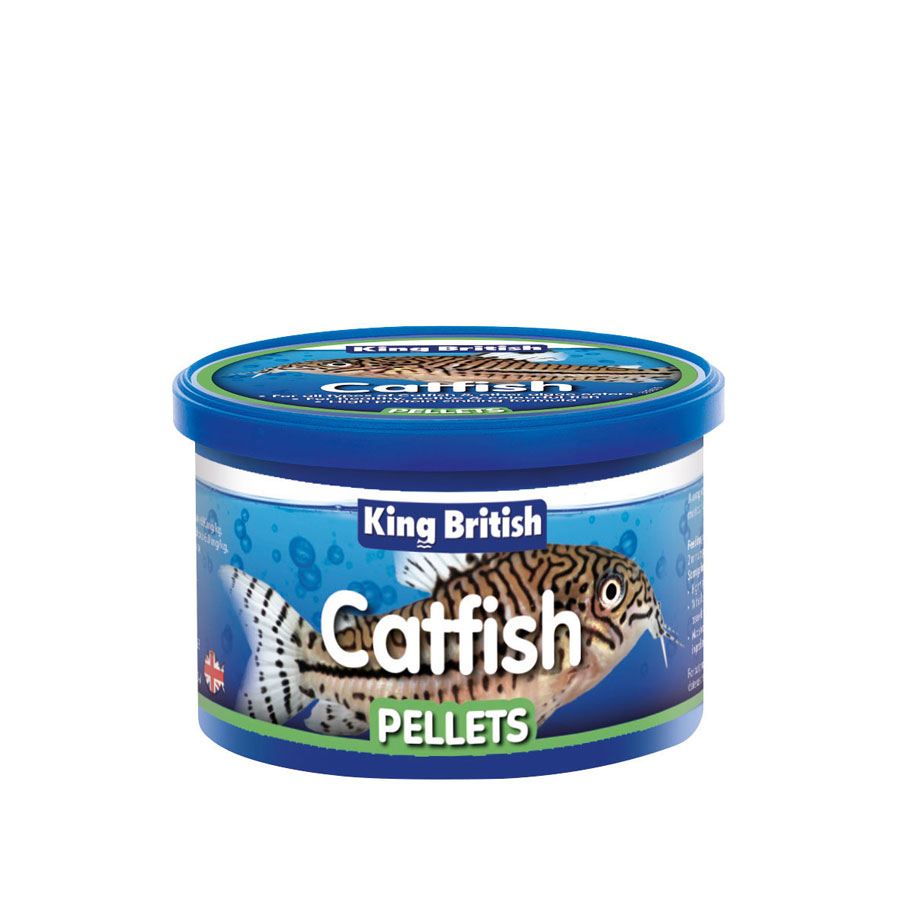 King British Catfish Pellets 65g - Rookes Pet Products