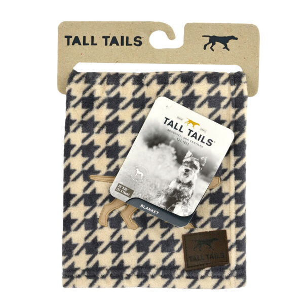 Rosewood Tall Tails Fleece Blanket Houndstooth  Large (102x152cm)