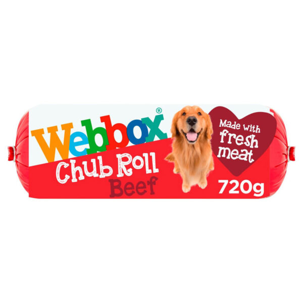 Webbox Chub Roll Beef Flavour 720g