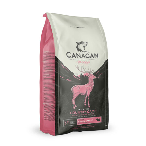 Canagan Complete Dry Dog Food Small Breed Country Game 2kg