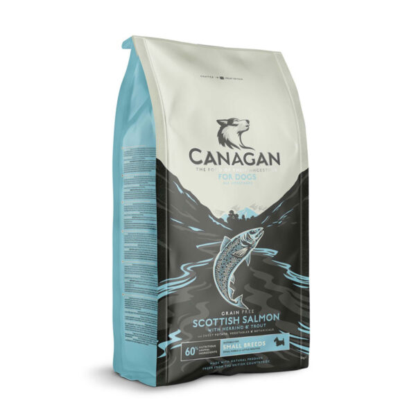 Canagan Complete Dry Dog Food Small Breed Scottish Salmon 2kg 2kg