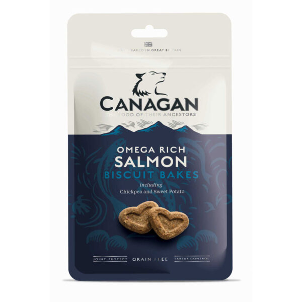 Canagan Dog Treats Biscuit Bakes Salmon 150g