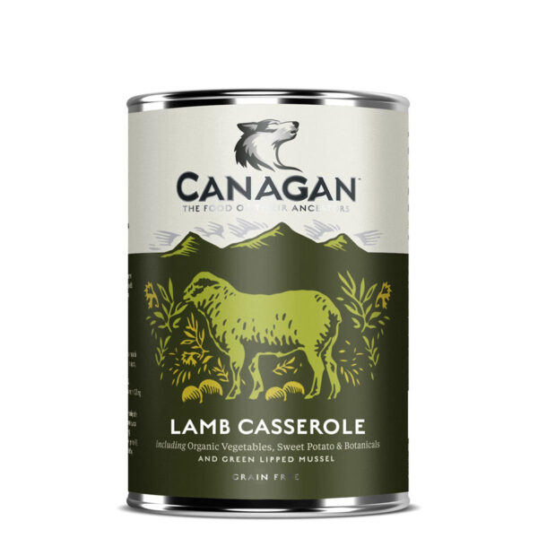 Canagan Complete Wet Dog Food Lamb Casserole 400g