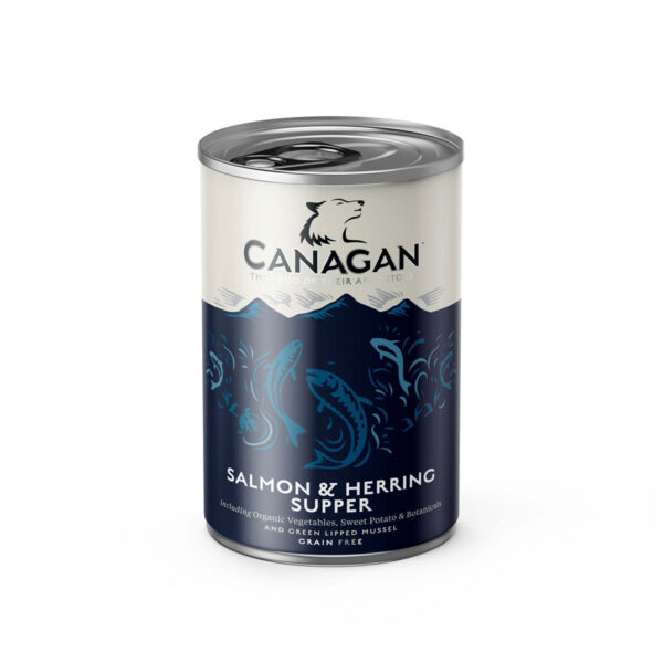 Canagan Complete Wet Dog Food Salmon & Herring Supper 400g