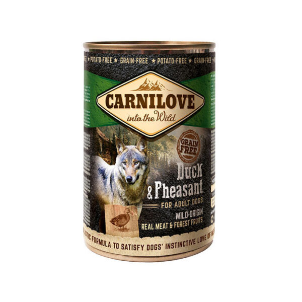 Carnilove Complete Wet Dog Food Adult Duck & Pheasant 400g