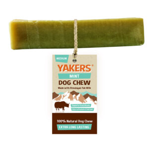 Yakers Dog Chew Mint  Medium