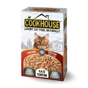 Cookhouse Complete Wet Dog Food Pouch Chicken / Chicken & Liver 6 x 70g