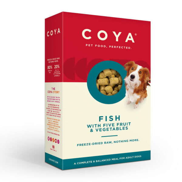 COYA Complete Freeze Dried Raw Dog Food Adult Fish