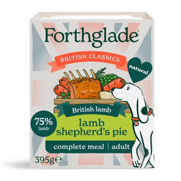 Forthglade Grain Free Complete Wet Dog Food Lamb Shepherd's Pie 395g