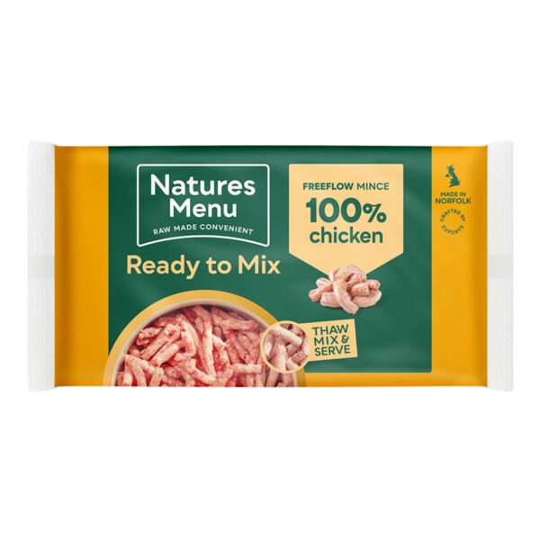 Natures Menu Natural Free Flow Frozen Chicken 2kg