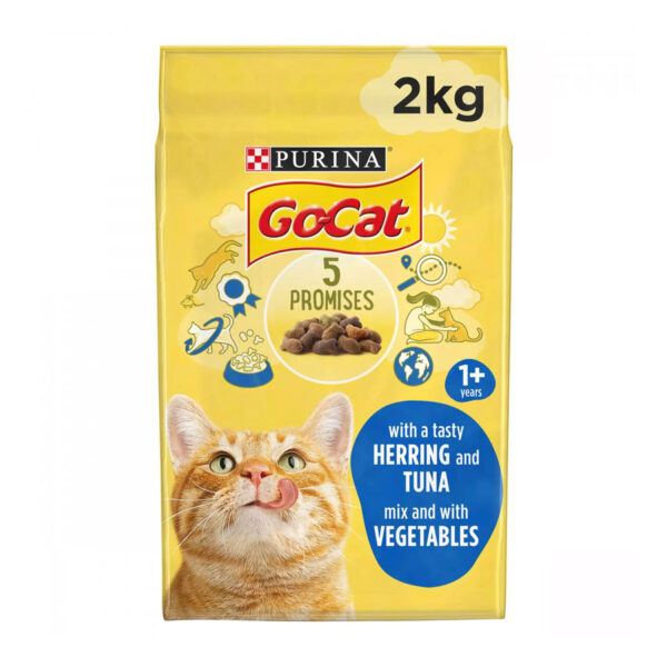 Go-Cat Complete Adult Cat Food Tuna, Herring & Veg