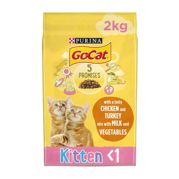 Go-Cat Complete Kitten Food Chicken & Turkey