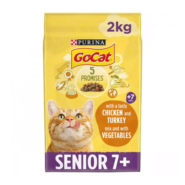 Go-Cat Complete Senior Cat Food Chicken & Veg