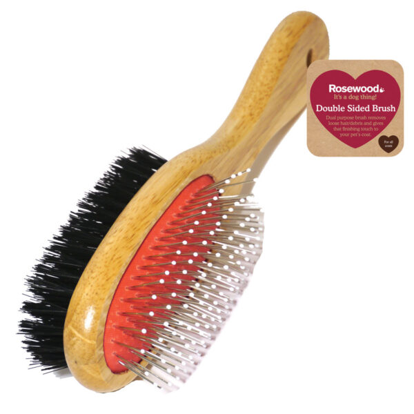 Rosewood Wooden Double Sided Brush  Large