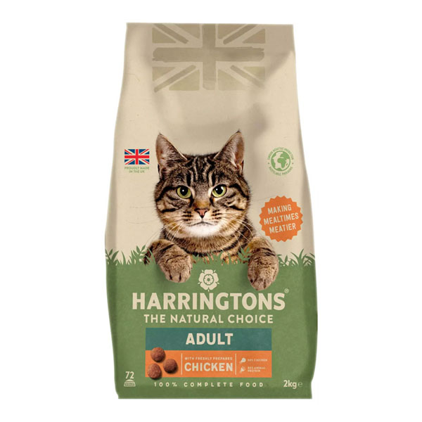 Harringtons Complete Cat Food Adult Chicken 2kg