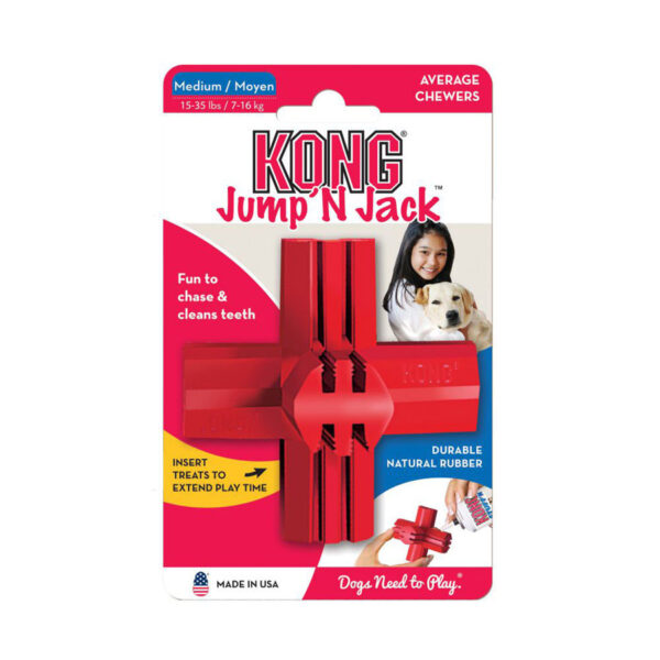 KONG Jump 'N' Jack Dog Toy