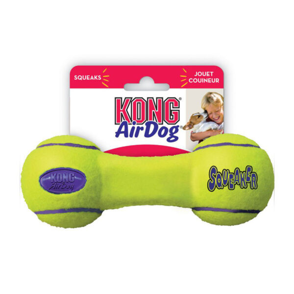 KONG Airdog Squeaker Dumbell Dog Toy