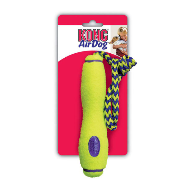 KONG AirDog Fetch Stick with Rope Dog Toy