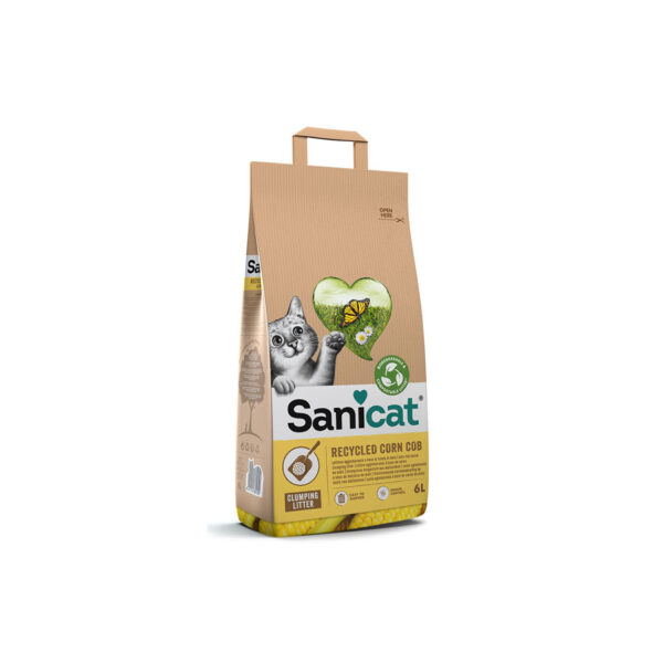 Sanicat Corn Cat Litter 6L 20 Litre