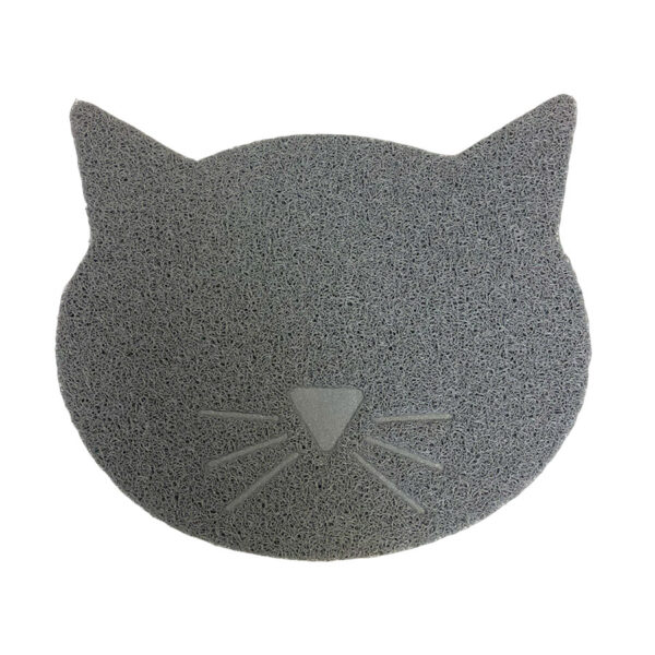 Happy Pet Cat Face Feeding Mat  Large 50x60cm