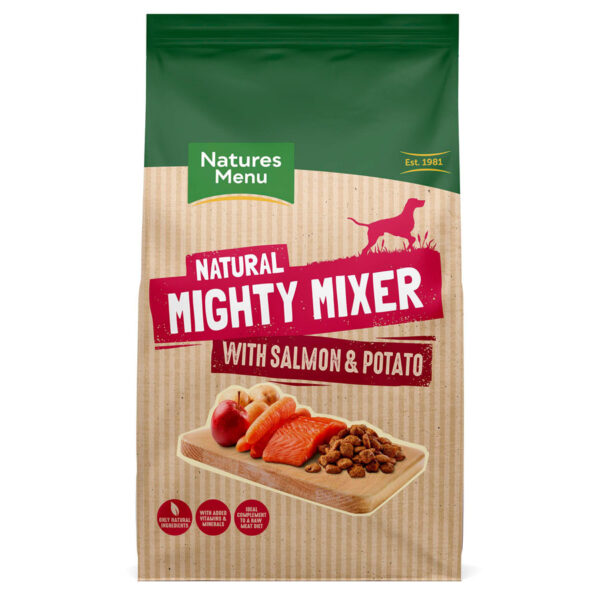 Natures Menu Mighty Mixer Salmon & Potato 2kg