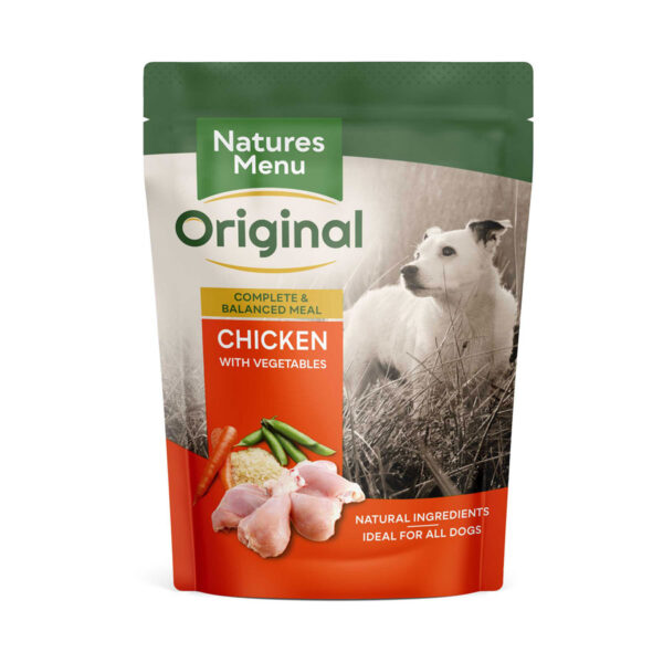 Natures Menu Complete Wet Dog Food Pouch Chicken 300g