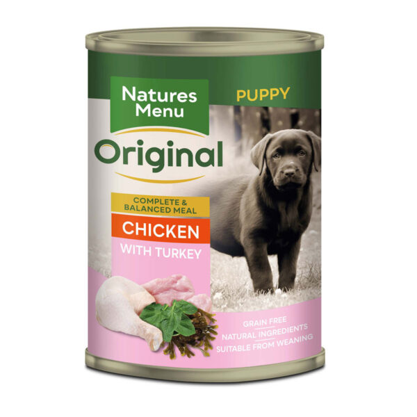 Natures Menu Complete Dog Food Junior Chicken & Turkey 400g