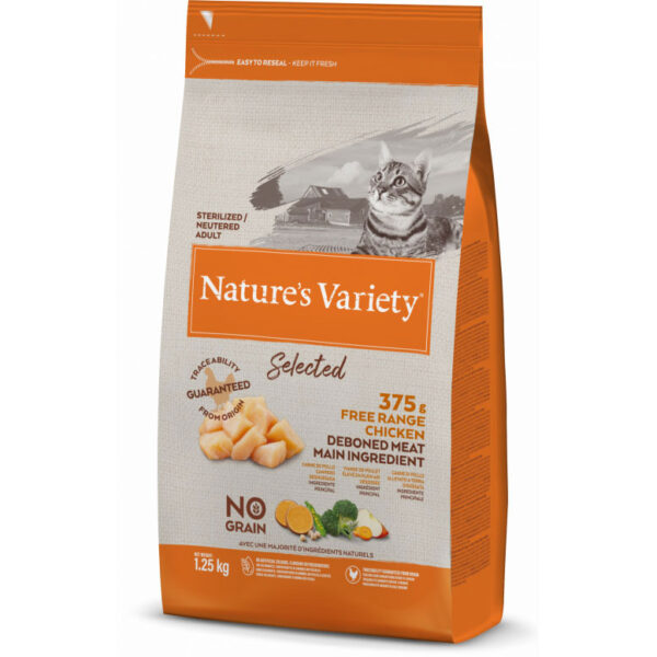 Natures Variety Adult Cat Complete Free Range Chicken  1.25kg