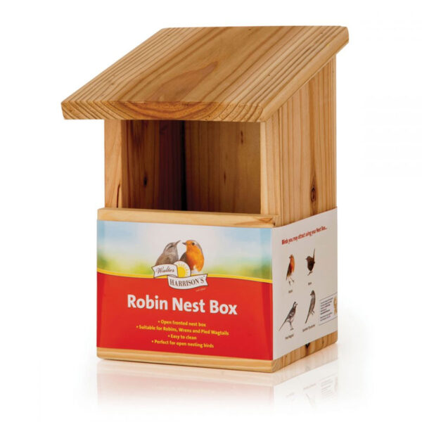 Harrison's Wooden Robin Nest Box