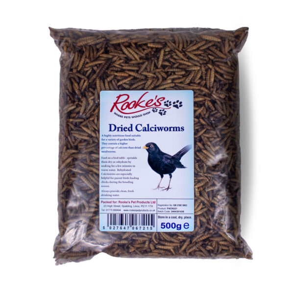 Rooke's Wild Bird Dried Calciworms Bag