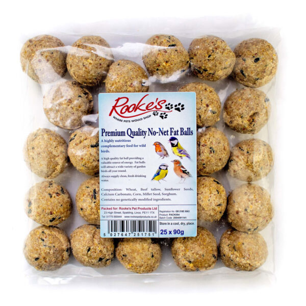 Rooke's Wild Bird Fat Balls 25  x 85g