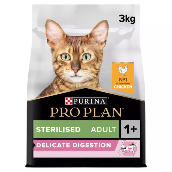 Pro Plan Complete Dry Cat Food Sterilised Adult 1+ Chicken 3kg