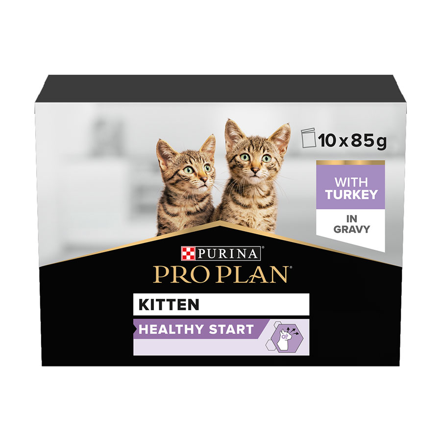 Pro Plan Complete Wet Cat Food Kitten Turkey 10x85g - Rookes Pet Products