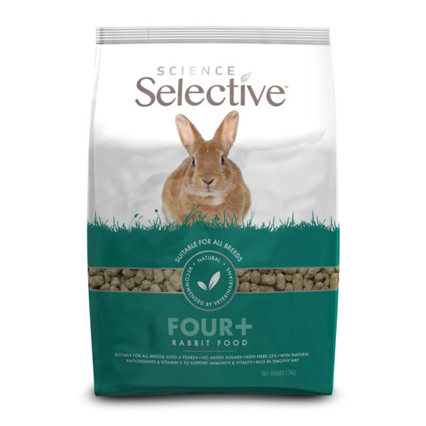 Science Selective Rabbit Food 4+ 1.5kg