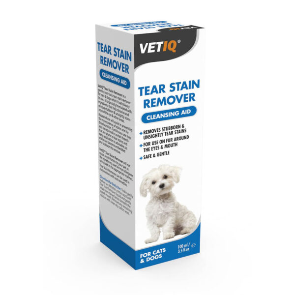 VetIQ Tear Stain Remover For Cats & Dogs 100 ml