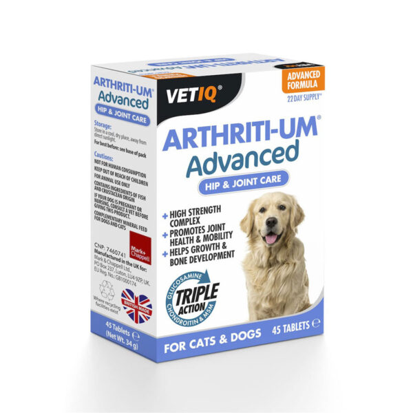 VetIQ Arthriti-Um Advanced Tablets 45 pack