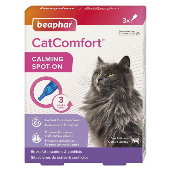 Beaphar CatComfort Calming Spot-On  3pk