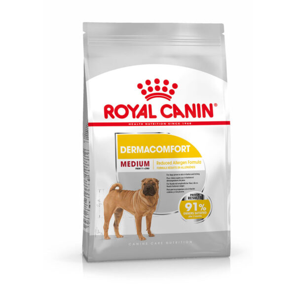 Royal Canin Complete Dry Dog Food Medium Adult Dermacomfort