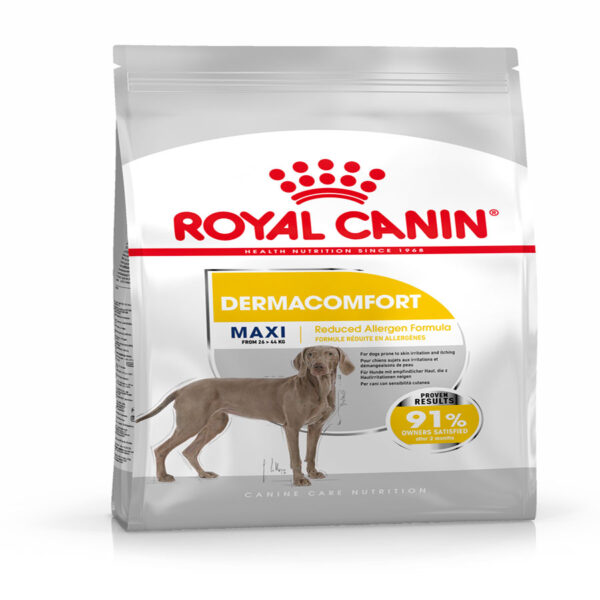 Royal Canin Complete Dry Dog Food Maxi Adult Dermacomfort 12kg