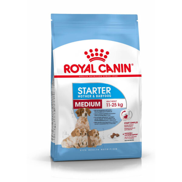 Royal Canin Complete Dry Dog Food Medium Starter Mother & Babydog