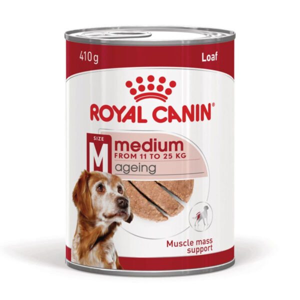 Royal Canin Complete Wet Food Tin Medium Ageing  410g