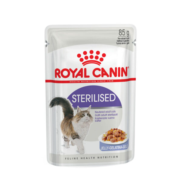 Royal Canin Sterilised Cat Pouch in Jelly 85g