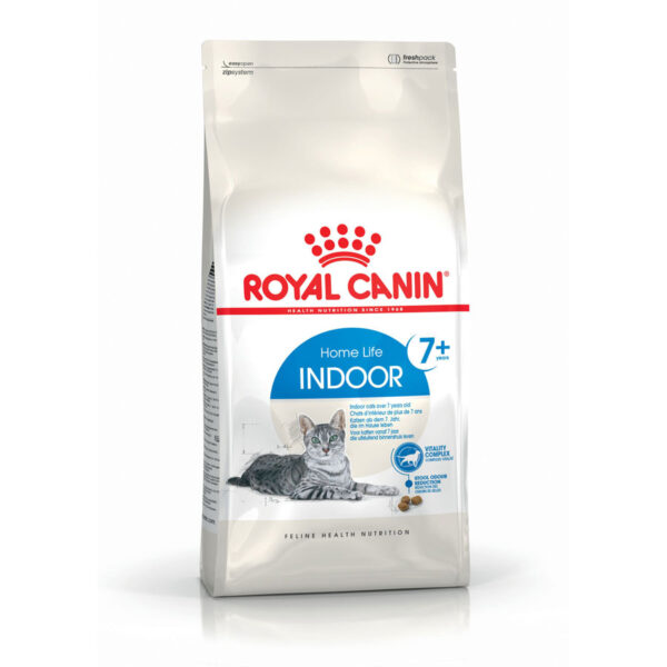 Royal Canin Complete Dry Cat Food Adult Home Life Indoor 7+