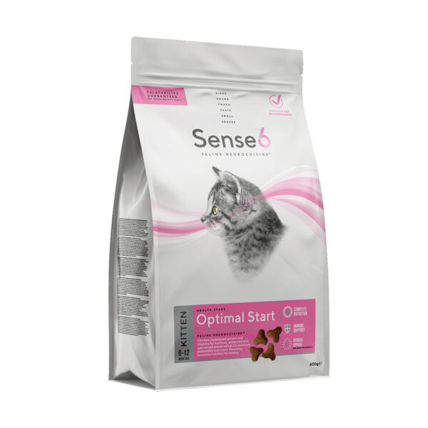 Sense6 Complete Dry Cat Food Optimal Start Kitten 600g