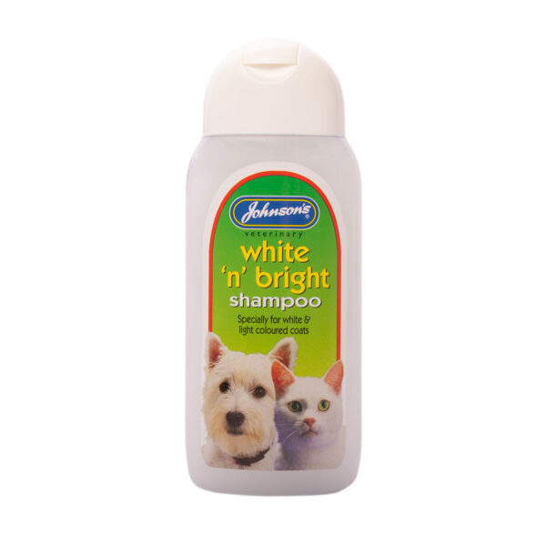 Johnsons Dog & Cat White 'n' Bright Shampoo 200 ml