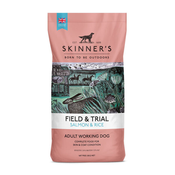 Skinner's Field & Trial Complete Dry Dog Food Adult Salmon